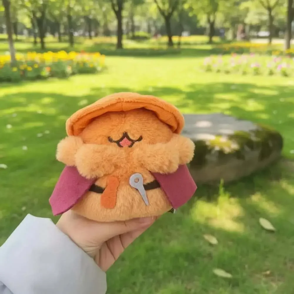 Flea-Form Sherma Plush Doll｜Round Chubby Sitting Toy Inspired by Silksong｜10Cm